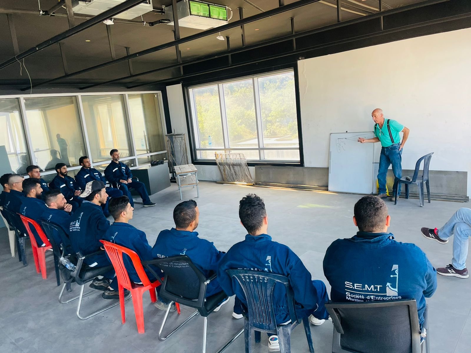 ZH Safety training and firefighting activity